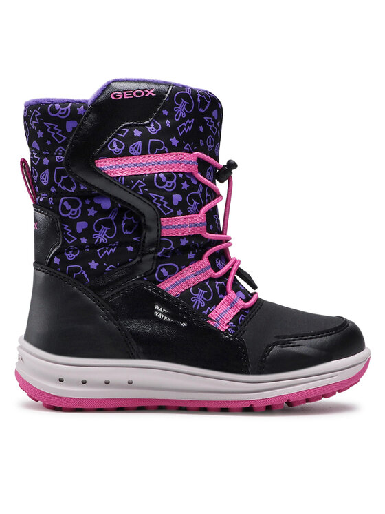 Geox Geox Sniego batai J Roby G.B Wpf A J042UA 0BCMN C0922 S Juoda