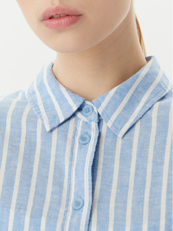 Vero Moda Vero Moda Košile Linn 10305085 Modrá Relaxed Fit
