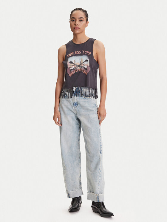 Noisy May Noisy May Felső Max 27034418 Szürke Loose Fit