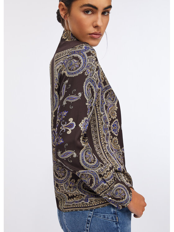 Liu Jo Liu Jo Camicia MF5393TS117P9141 Marrone Regular Fit