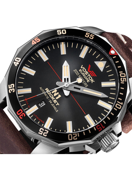 Vostok Europe Vostok Europe Zegarek NH35A-225A709 Brązowy