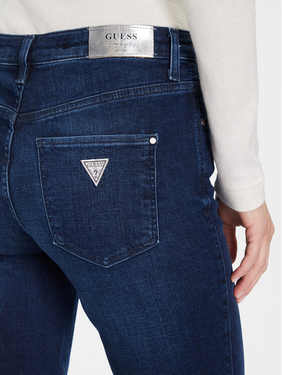 Guess Guess Jeansy W5BA15 D0791 Niebieski Straight Fit
