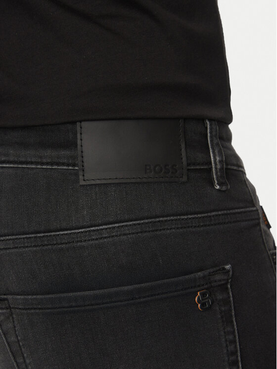 BOSS BOSS Džinsi Re Maine 50534691 Melns Regular Fit