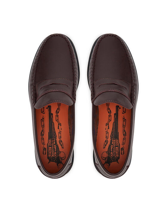 Naked Wolfe Naked Wolfe Mocassini Riviera Bordeaux