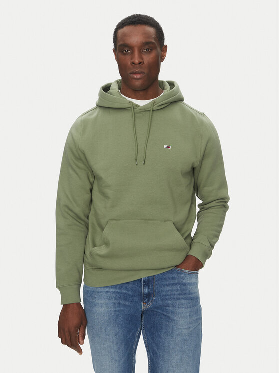 Tommy Jeans Tommy Jeans Džemperis DM0DM20742 Žalia Regular Fit