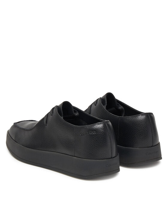Calvin Klein Calvin Klein Cipele Hybrid Cup Wallabee Lth HM0HM02062 Crna