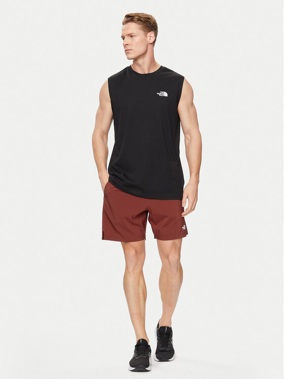 The North Face The North Face Tank top Simple Dome NF0A87R3 Crna Regular Fit