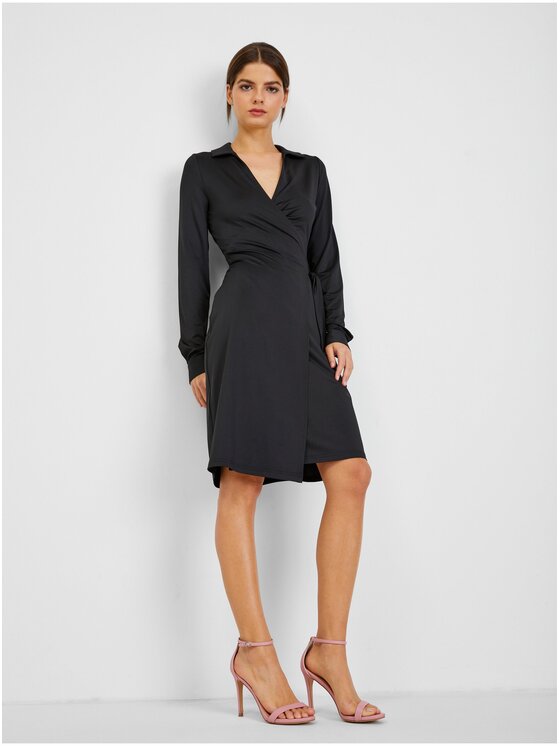Orsay Orsay Sukienka 410244-660000__S Czarny Regular Fit