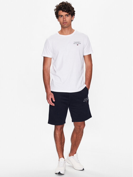 Tommy Hilfiger Tommy Hilfiger T-krekls UM0UM02916 Balts Regular Fit