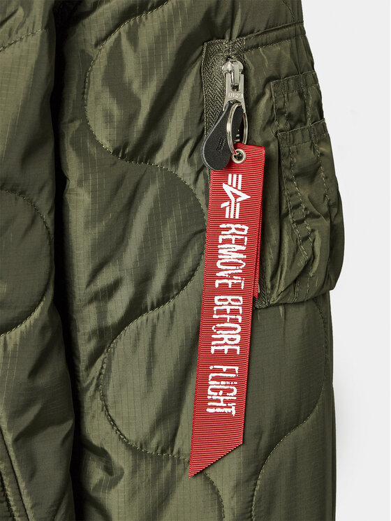 Alpha Industries Alpha Industries Яке бомбър MA-1 ALS Coat 108009 Зелен Regular Fit