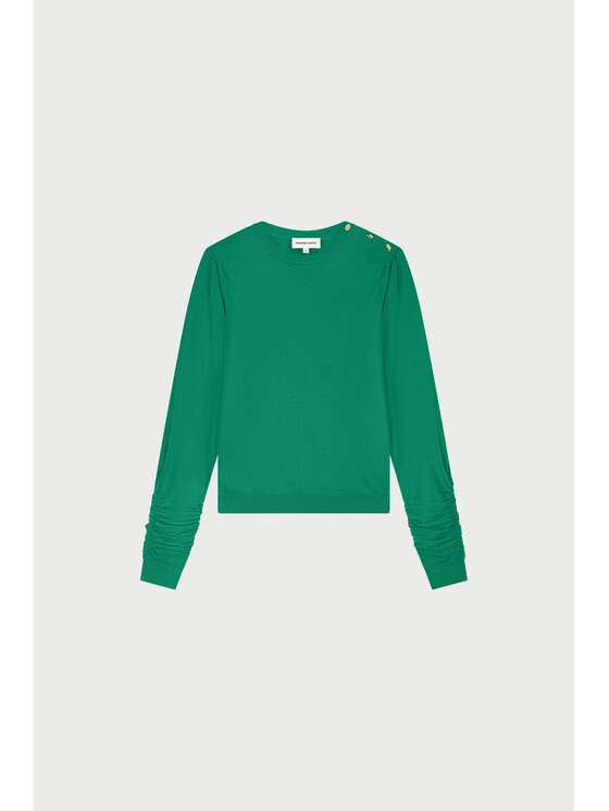Fabienne Chapot Fabienne Chapot Sweter 6076-1771-175 Zielony Regular Fit