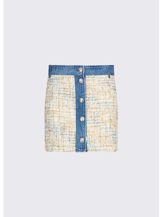 Liu Jo Liu Jo Gonna di jeans UA6293D034778663 Celeste Regular Fit
