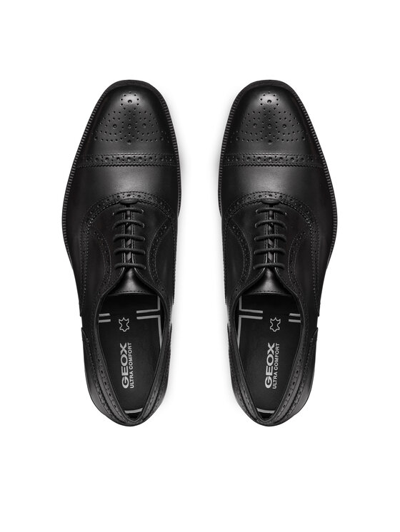 Geox Geox Обувки U Walk Pleasure F U46H8B 00043 C9999 Черен