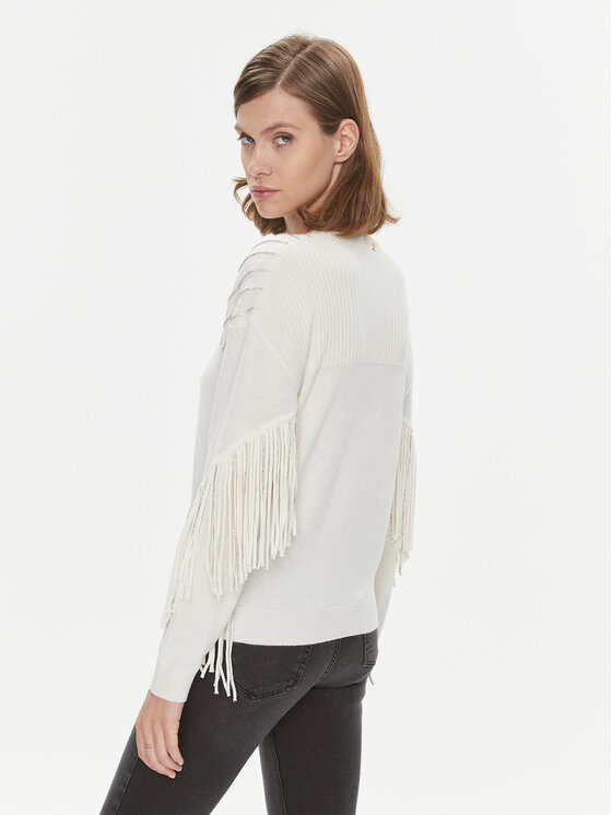 PINKO Pinko Пуловер Libellula 102082 A19L Екрю Regular Fit