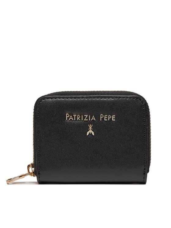 Patrizia Pepe Malá dámska peňaženka 8Q0022/L061-K103 Čierna