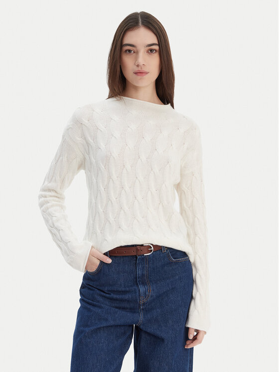 United Colors Of Benetton United Colors Of Benetton Sweater 1335D2467 Fehér Regular Fit