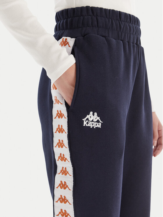 Kappa Kappa Pantaloni da tuta 311M8HW R10 Blu scuro Regular Fit