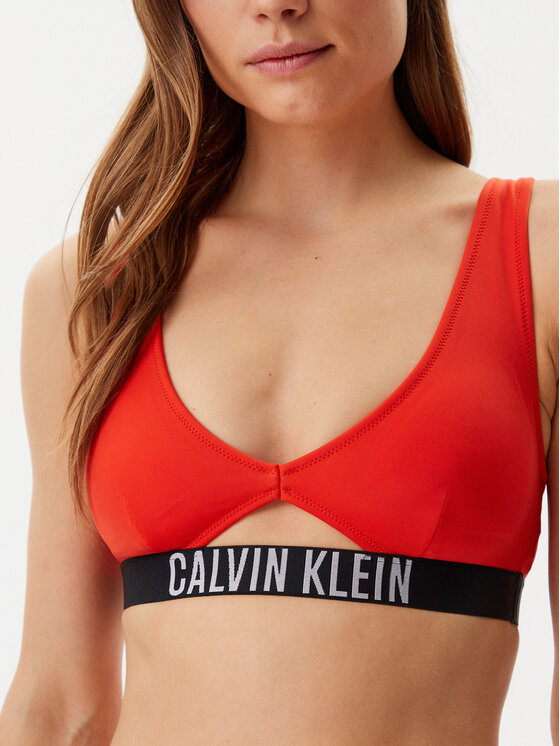 Calvin Klein Swimwear Calvin Klein Swimwear Góra od bikini KW0KW02745 Czerwony