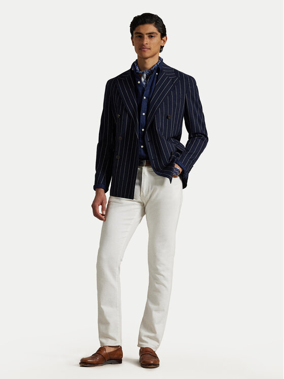Polo Ralph Lauren Polo Ralph Lauren Košulja 710968915007 Tamnoplava Slim Fit