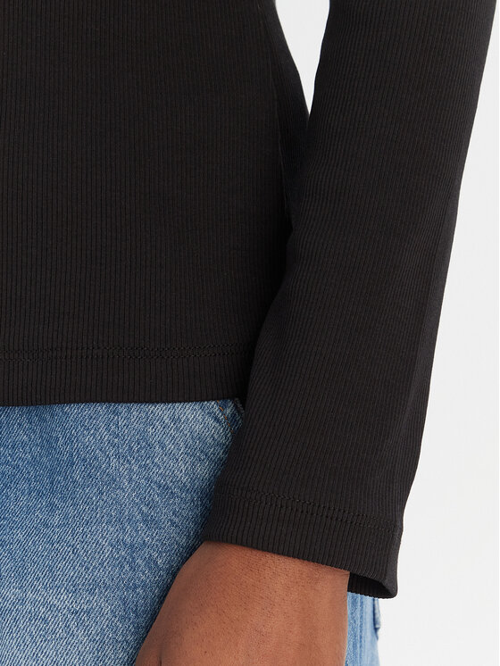 Calvin Klein Jeans Calvin Klein Jeans Блуза LV047E201G Черен Regular Fit
