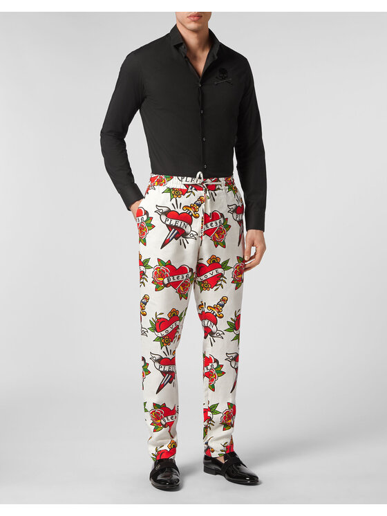 PHILIPP PLEIN PHILIPP PLEIN Joggers 3253 Bianco Jogger Fit