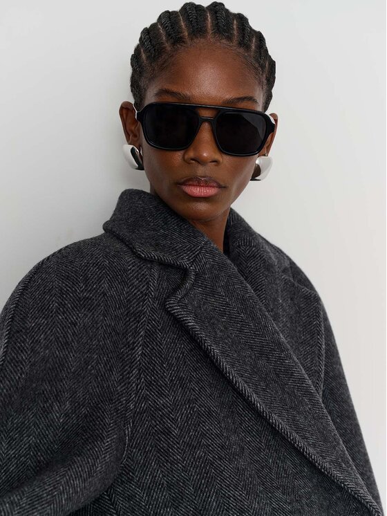 La Mania La Mania Cappotto TREVOR 2 Grigio Classic Fit