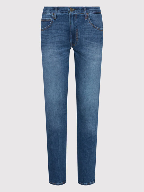 Lee Lee Jeans hlače Luke L719AKIG 112318933 Modra Slim Tapered Fit