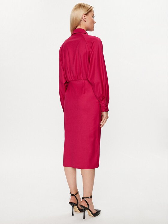 Silvian Heach Silvian Heach Rochie tip cămașă GPA23319VE Roz Regular Fit