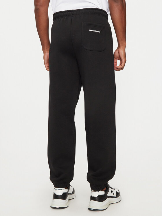 KARL LAGERFELD KARL LAGERFELD Pantaloni da tuta 705443 544908 Nero Regular Fit