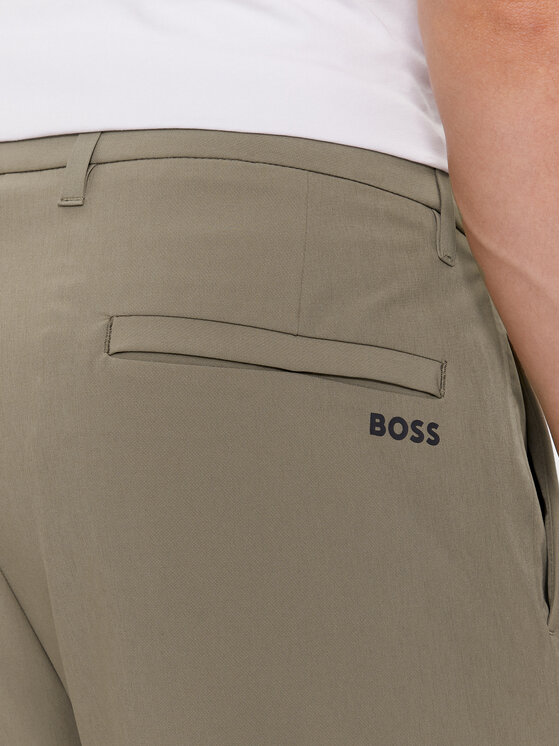 BOSS Boss Chino T_Commuter 50495497 Zelena Slim Fit