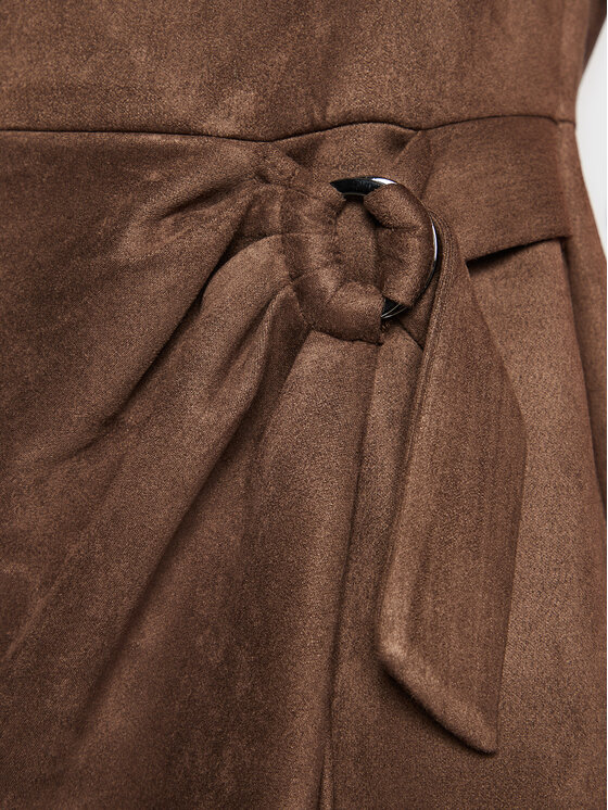 DKNY DKNY Kleid für den Alltag DD2G1604 Braun Regular Fit