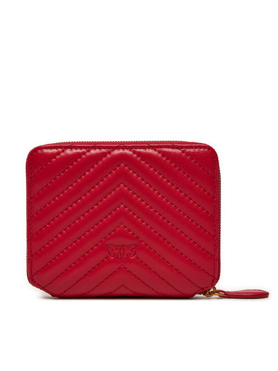 PINKO Pinko Μεγάλο Πορτοφόλι Γυναικείο Taylor Zip Around . AI 24-25 PCPL 100249 A0GK Κόκκινο