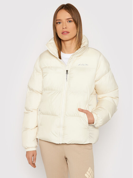 Columbia Columbia Geacă de iarnă Puffect 1864781 Écru Regular Fit