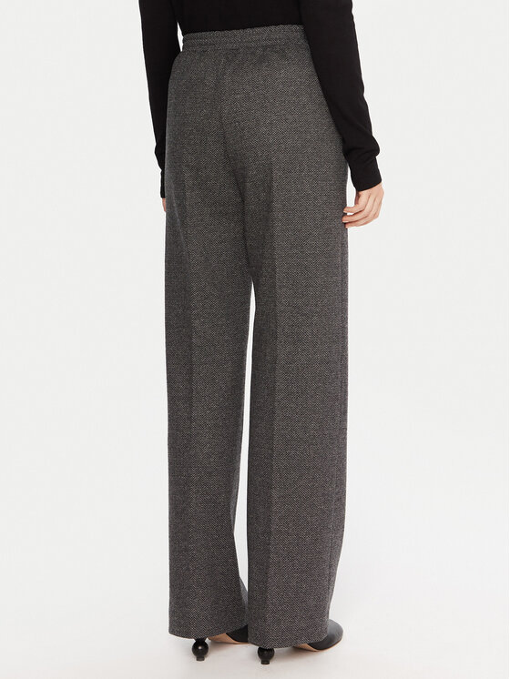 Weekend Max Mara Weekend Max Mara Pantaloni di tessuto Zelma 2525786042 Grigio Regular Fit