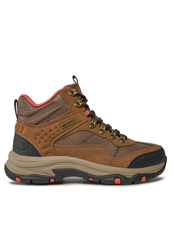 skechers chaussures de trekking trego base camp 167008/tan marron