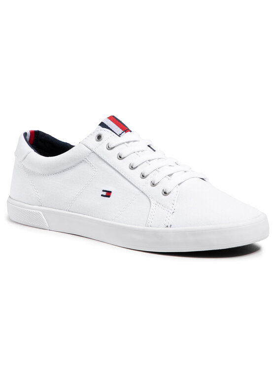 Tommy Hilfiger Tommy Hilfiger Αθλητικά Iconic Long Lace Sneaker FM0FM01536 Λευκό