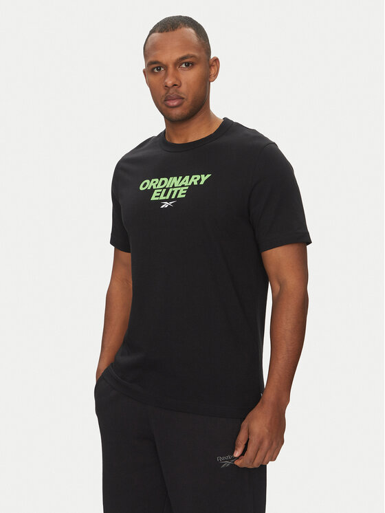Reebok Reebok T-Shirt 100218824 Černá Regular Fit