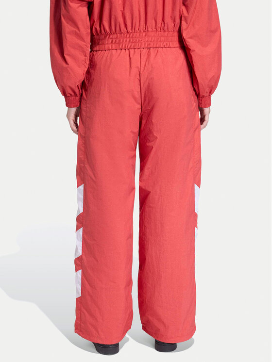 adidas adidas Pantaloni trening Blocked Washed KD8791 Roșu Loose Fit