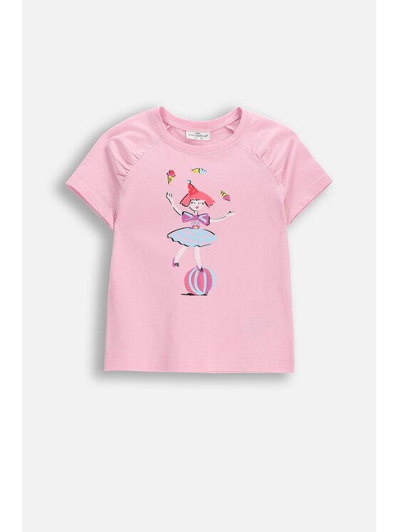 Coccodrillo Coccodrillo T-Shirt WC6143204QGK-033 Růžová Regular Fit