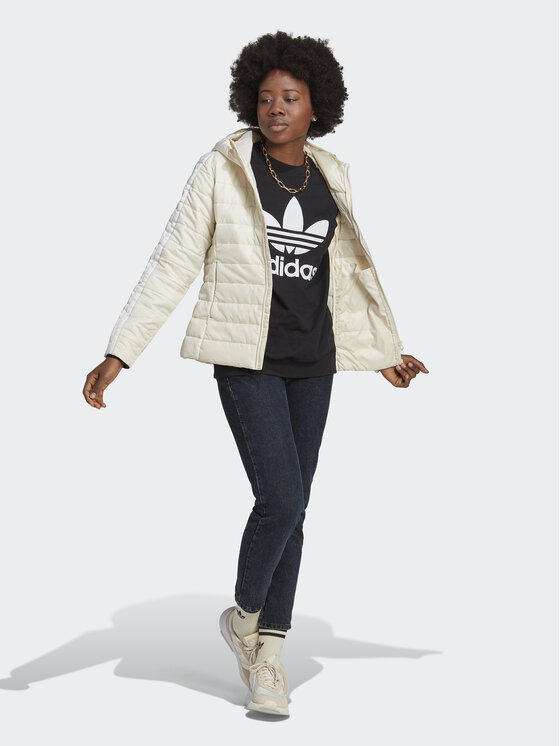 adidas adidas Átmeneti kabát Premium HK5251 Bézs Slim Fit