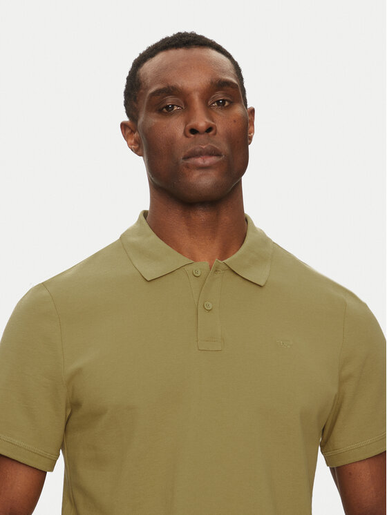 Mustang Mustang Polo Palco 1016293 Verde Regular Fit
