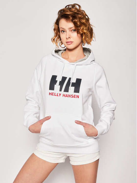 Helly Hansen Sweatshirt Logo 33978 Blanc Regular Fit | Modivo.fr