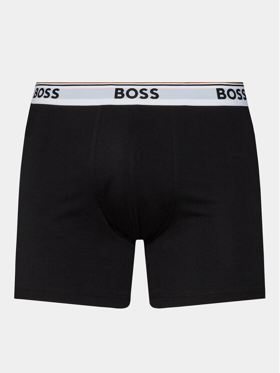BOSS Boss Súprava 3 kusov boxeriek BoxerBr 3P Power 50475282 Čierna