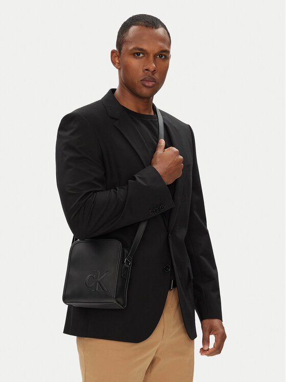 Calvin Klein Calvin Klein Τσαντάκι Sculpted Impression Reporter 18 LV04G3157G Μαύρο