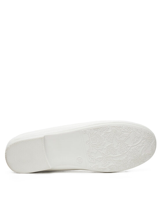 Nelli Blu Nelli Blu Nizki čevlji CM210410-4A Bela
