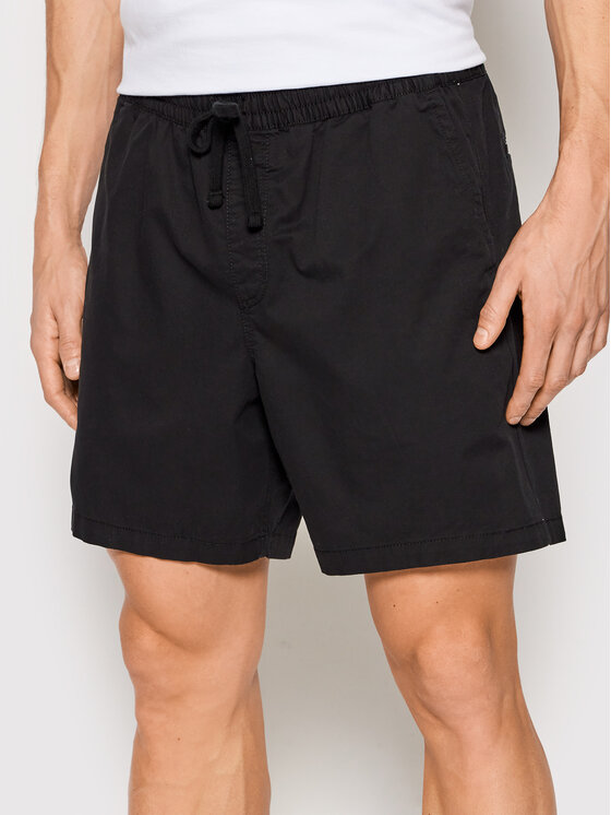Vans Vans Шорти з тканини Mn Range VN0A5FKD Чорний Relaxed Fit