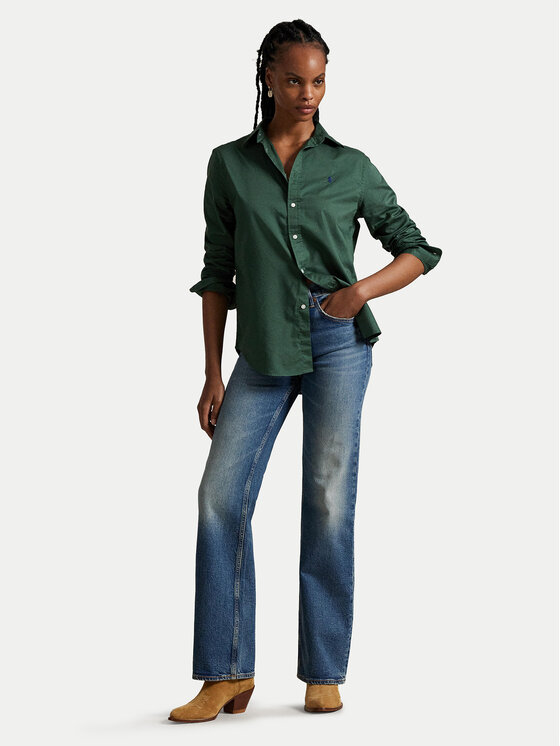 Polo Ralph Lauren Polo Ralph Lauren Srajca 211A92177004 Zelena Classic Fit