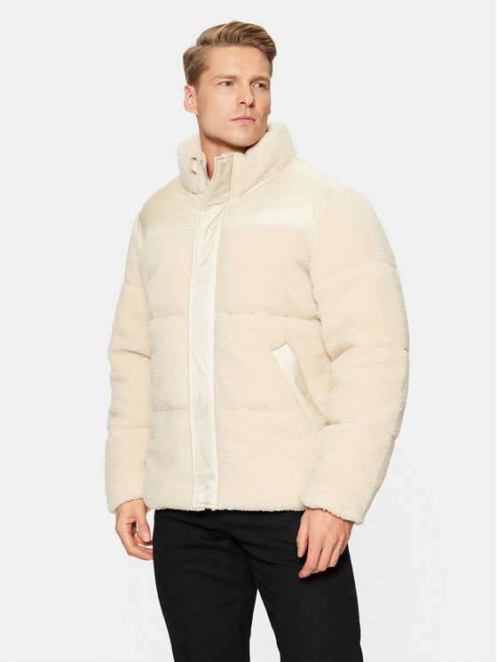 Solid Solid Зимно яке Morgan 21108324 Бежов Regular Fit
