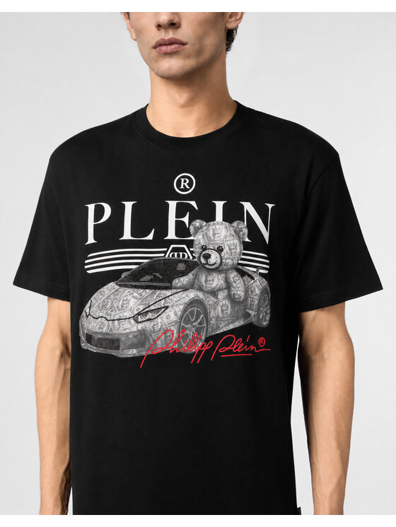 PHILIPP PLEIN PHILIPP PLEIN Tričko 31109 Čierna Regular Fit