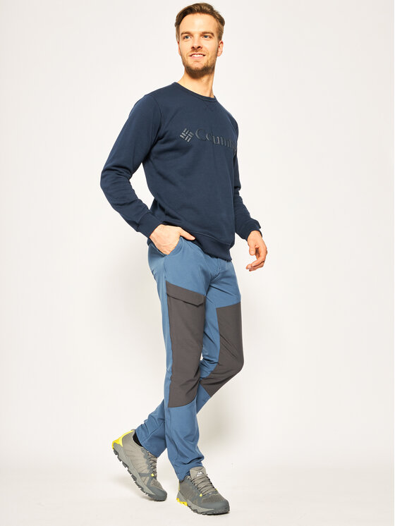 Columbia Columbia Outdoor панталони Maxtrail EO0297 Син Regular Fit